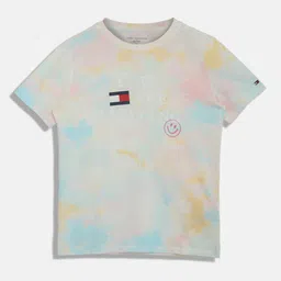 Tommy Hilfiger Boys Tie And Dye Cotton T-shirt-image-92
