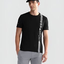 U.S. Polo Assn. Men Brand Logo Printed Round Neck Slim Fit T-shirt-image-52