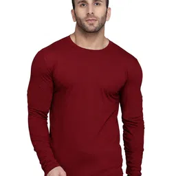 SLOWLORIS Round Neck Cotton T-shirt-image-77