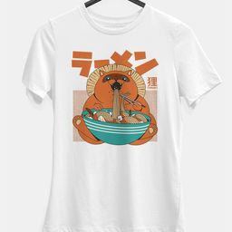THREADCURRY Girls Anime Printed Round Neck Cotton T-shirt-image-47