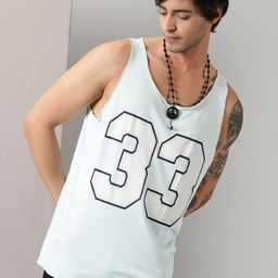Rodzen Men Blue Raw Edge T-shirt-image-31