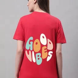 Miaz Lifestyle Typography Printed Pure Cotton T-shirt-image-61