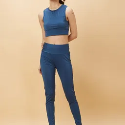 Being Human Women Striped Raw Edge Slim Fit T-shirt-image-65