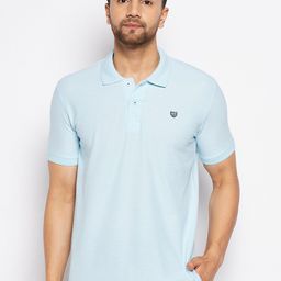 Duke Polo Collar Slim Fit Cotton T-shirt-image-12