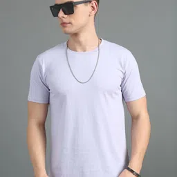 PAUL STREET Men Bio Finish Raw Edge Slim Fit T-shirt-image-43