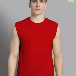 FBAR Pack Of 2 Sleeveless Antimicrobial Cotton T-shirts-image-87
