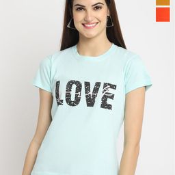 Fabflee Pack Of 3 Printed Cotton T-shirt-picture-2
