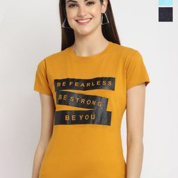 Fabflee Pack Of 3 Printed Cotton T-shirt-picture-23