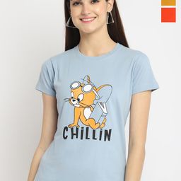 Fabflee Pack Of 3 Printed Cotton T-shirt-picture-23