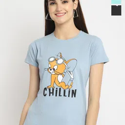 Fabflee Pack Of 3 Printed Cotton T-shirt-picture-20