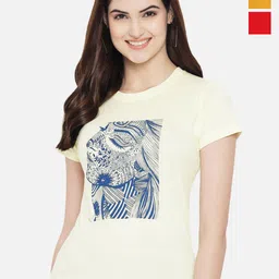 Fabflee Pack of 3 Printed Cotton T-shirt-picture-42