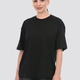 ONEWAY Solid Cotton Oversized T-Shirt-image-62