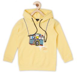 CAVIO Boys Graphic Printed Hooded Cotton T-shirt-image-67