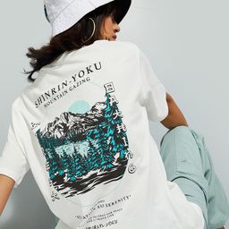 max Women Printed Hooded T-shirt-image-54
