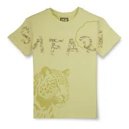 Gini and Jony Boys Graphic Printed Cotton T-shirt-image-70