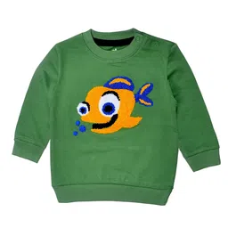 BAESD Infant Boys Graphic Embroidered Long Sleeves Pure Cotton T-shirt-10