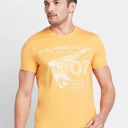 Being Human Typography Printed Round Neck T-shirt-image-77