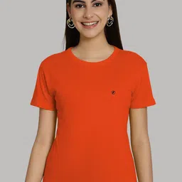 Friskers Round Neck Pure Cotton Casual T-shirt-picture-25