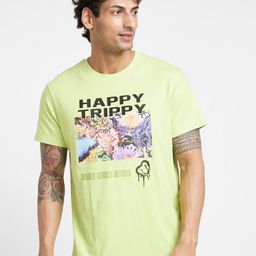 Being Human Typography Printed Casual T-shirt-image-4