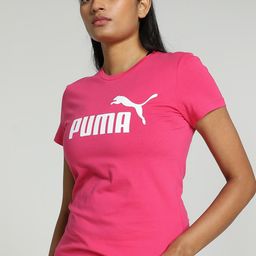 Puma Essentials Logo Printed Cotton T-shirt-image-53