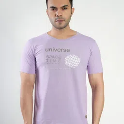 Polo Plus Men Typography Printed Bio Finish T-shirt-image-76