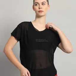 MKH Women Typography Printed Round Neck T-shirt-image-34
