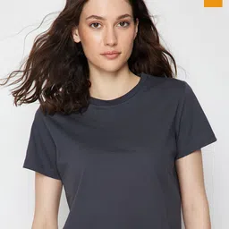 Trendyol Pack of 2 Round Neck Short Sleeves Regular Fit Cotton T-shirts-image-69