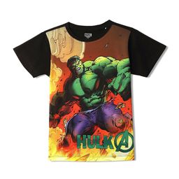 Wear Your Mind Boys Hulk Graphic Printed T-shirt-image-78