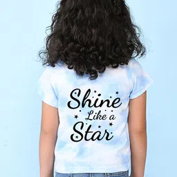 NUSYL Girls Typography Printed Cotton T-Shirt-image-60