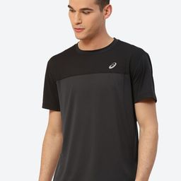 ASICS Men Black Race SS Sports Running T-shirt-image-31