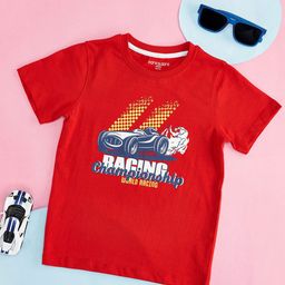 Pantaloons Junior Boys Graphic Printed Cotton T-Shirt-picture-13