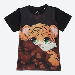 Wear Your Mind Boys Graphic Printed Cotton T-shirt-picture-9