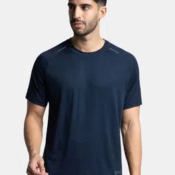 Jockey Lightweight Microfiber Solid T-Shirt with Breathable Mesh-MV16-image-22
