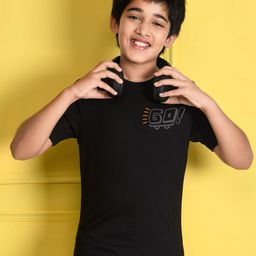 NUSYL Boys Black T-shirt-image-32
