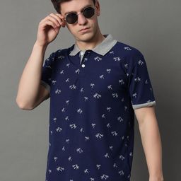 GET GOLF Men Polo Collar T-shirt-image-54
