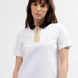 Iconic Cut & Sew Regular Fit Cotton T-shirt-image-57