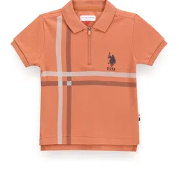 U.S. Polo Assn. Kids Boys Polo Collar T-shirt-picture-39