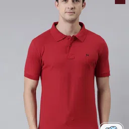 Force NXT Pack Of 2 Polo Collar Short Sleeves Super Combed Cotton Sports T-shirt-image-13