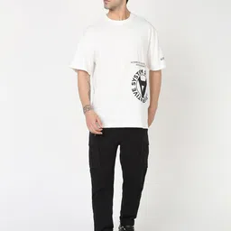 R&B Round Neck Cotton T-shirt-picture-11