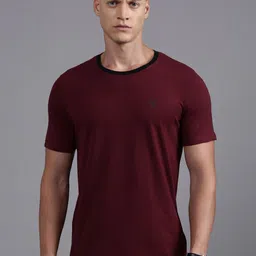 WROGN Round Neck Short Sleeves Cotton T-shirt-image-26