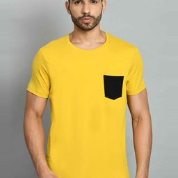 SQUIREHOOD Round Neck Pique Cotton Casual T-shirt-image-8