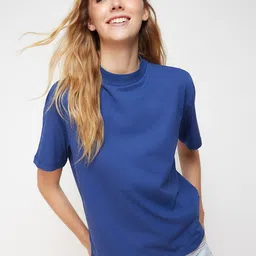 Trendyol Round Neck Cotton T-shirt-image-58