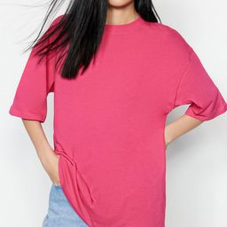 Trendyol Drop-Shoulder Sleeves Pure Cotton T-shirt-image-20