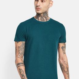 Octave Round Neck Cotton T-shirt-image-8