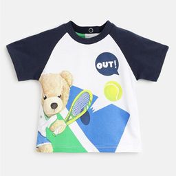 Chicco Infant Boys Graphic Printed Cotton T-Shirt-image-85