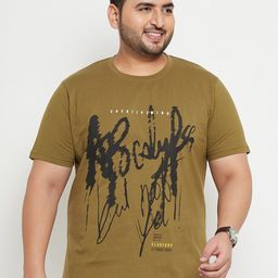 Club York Plus Size Typography Printed Cotton T-shirt-picture-19