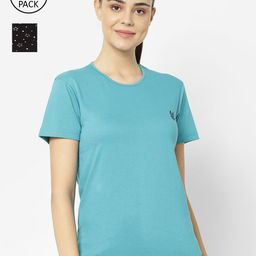 VIMAL JONNEY Women Pack Of 2 T-shirts-image-37