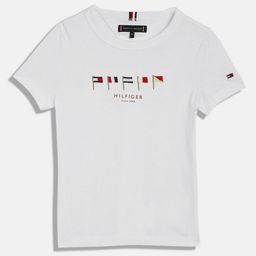 Tommy Hilfiger Boys Graphic Printed Round Neck Cotton T-shirt-image-48