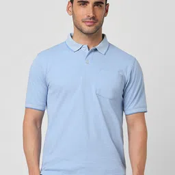 Peter England Polo Collar Regular Fit T-shirt-picture-6