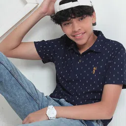 STELLERS Boys Printed Polo Collar T-shirt-picture-53